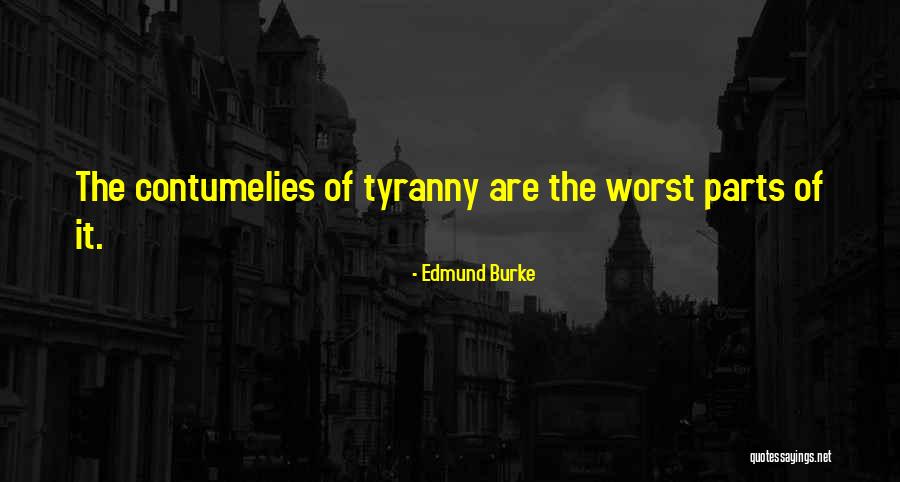 Contumelies Quotes By Edmund Burke Contumelies Quotes By Edmund Burke