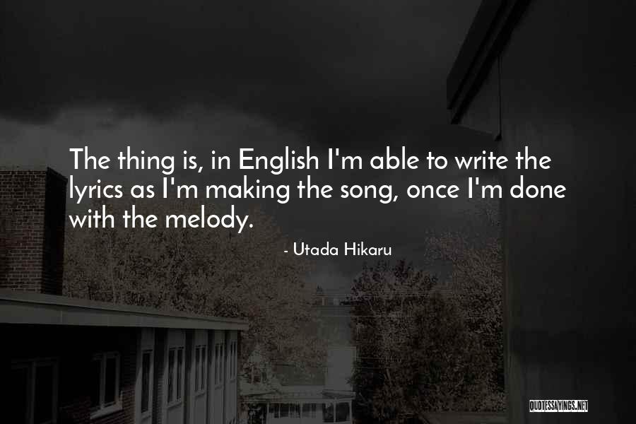 Conturi Minecraft Quotes By Utada Hikaru Conturi Minecraft Quotes By Utada Hikaru