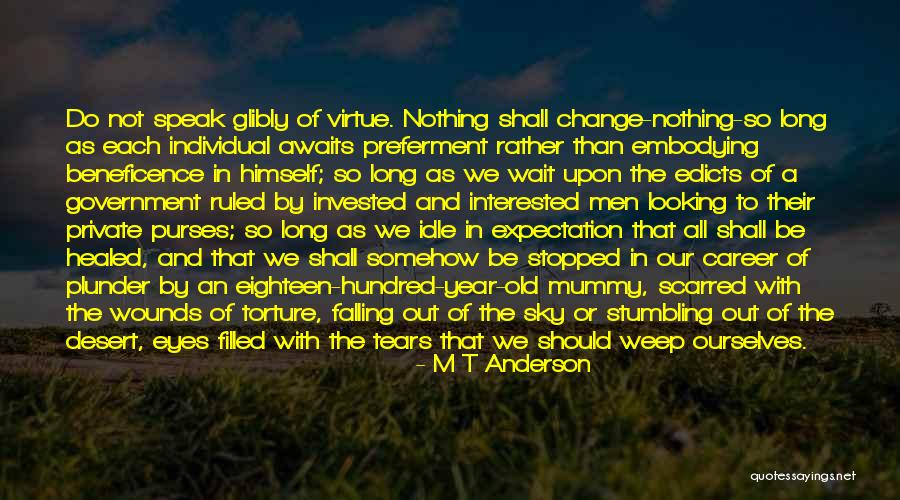 Convencion De Ginebra Quotes By M T Anderson Convencion De Ginebra Quotes By M T Anderson