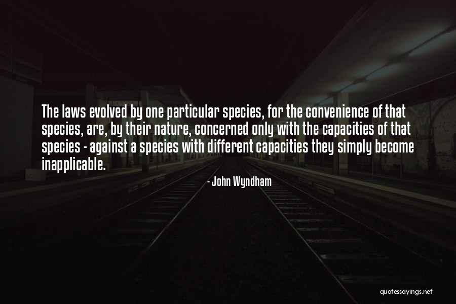 Convenience Quotes By John Wyndham Convenience Quotes By John Wyndham