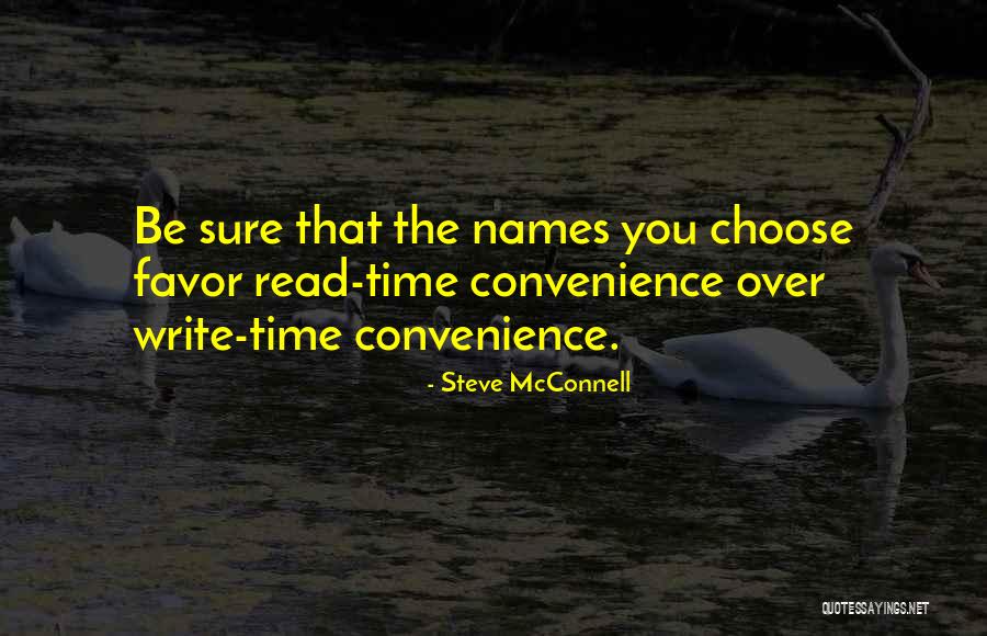 Convenience Quotes By Steve McConnell Convenience Quotes By Steve McConnell