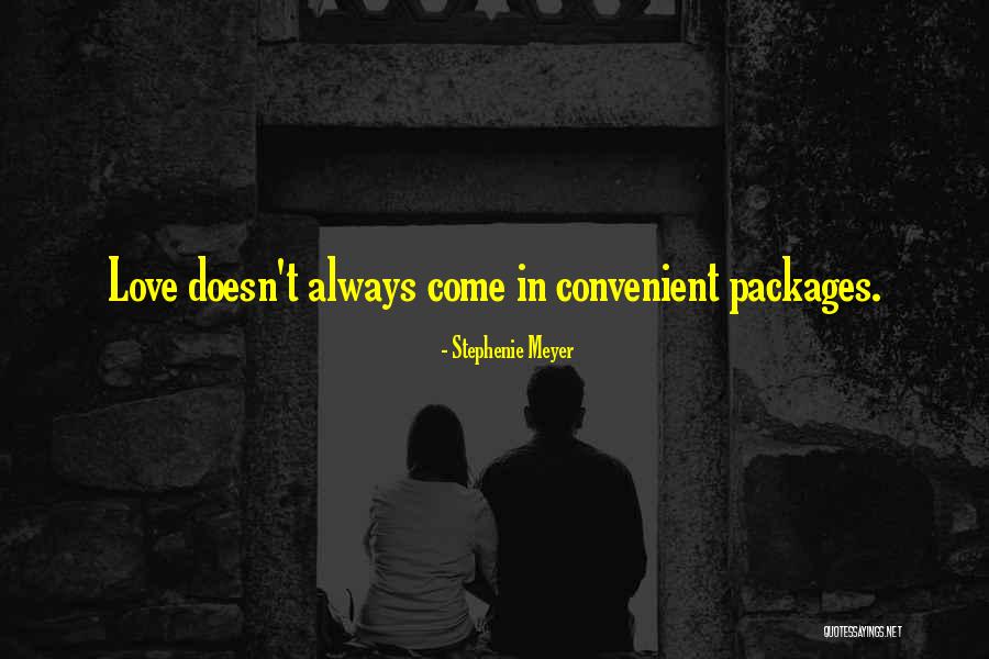 Convenient Love Quotes By Stephenie Meyer