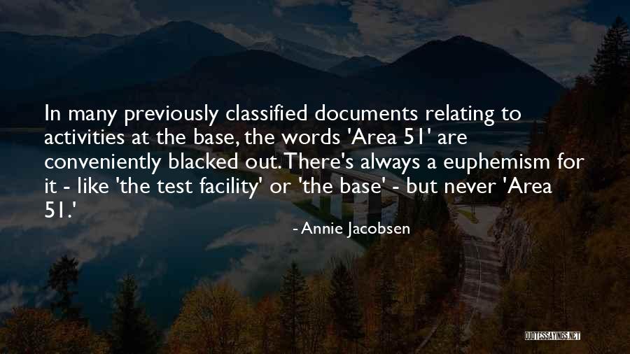 Conveniently Quotes By Annie Jacobsen Conveniently Quotes By Annie Jacobsen