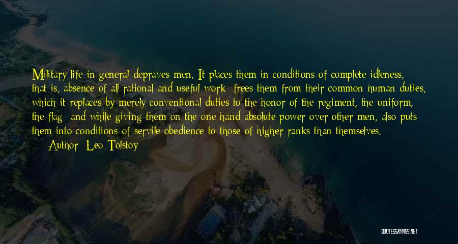 Conventional Life Quotes By Leo Tolstoy