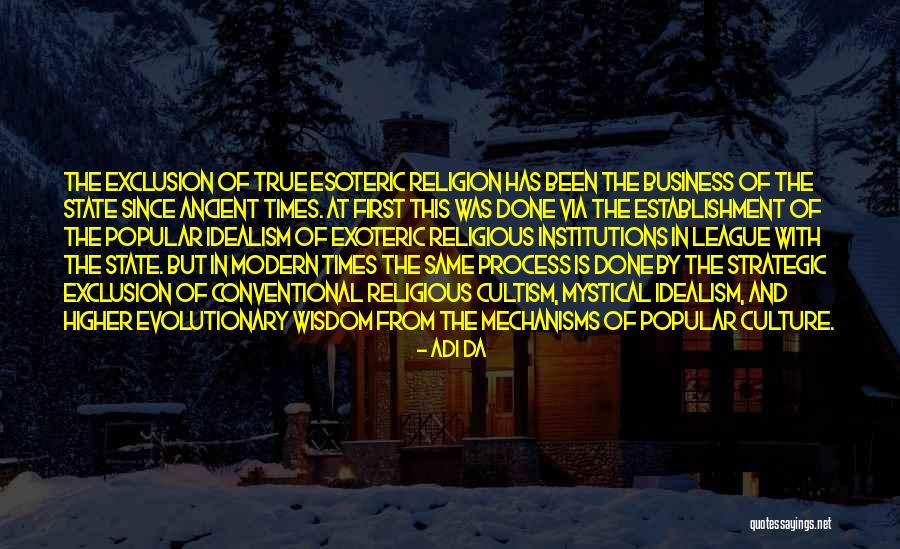 Conventional Quotes By Adi Da