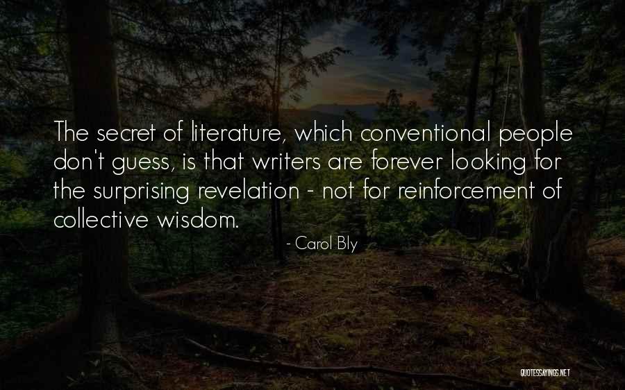 Conventional Quotes By Carol Bly