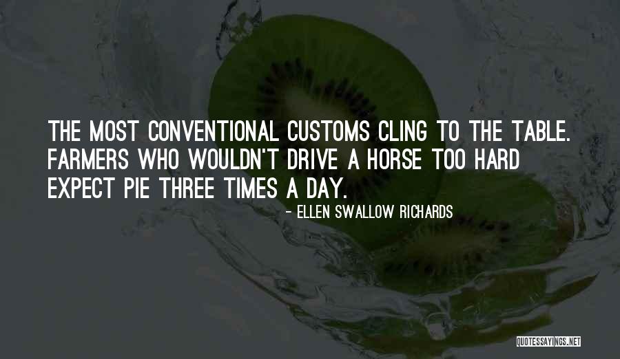 Conventional Quotes By Ellen Swallow Richards