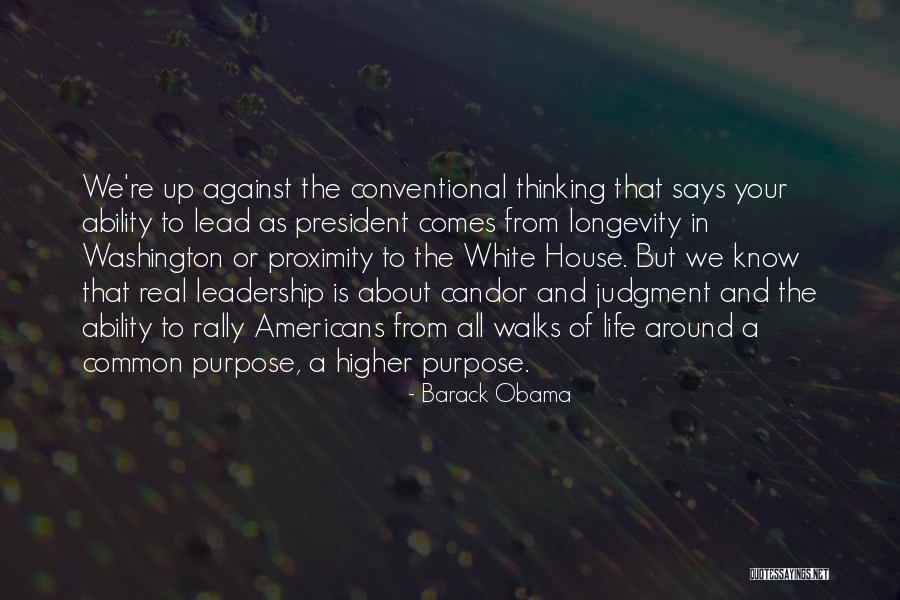 Conventional Thinking Quotes By Barack Obama Conventional Thinking Quotes By Barack Obama