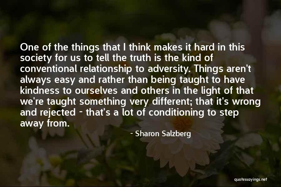 Conventional Thinking Quotes By Sharon Salzberg Conventional Thinking Quotes By Sharon Salzberg