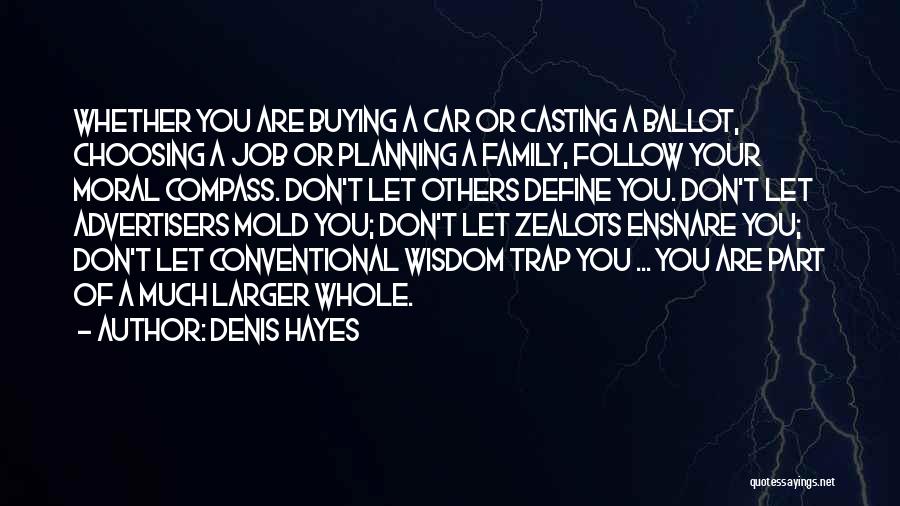 Conventional Wisdom Quotes By Denis Hayes