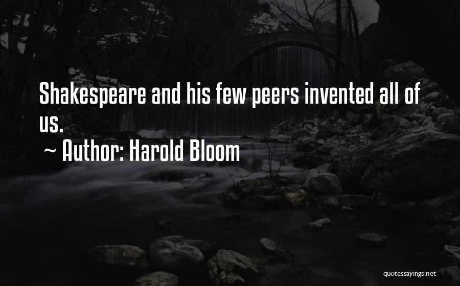 Conventional Wisdom Quotes By Harold Bloom