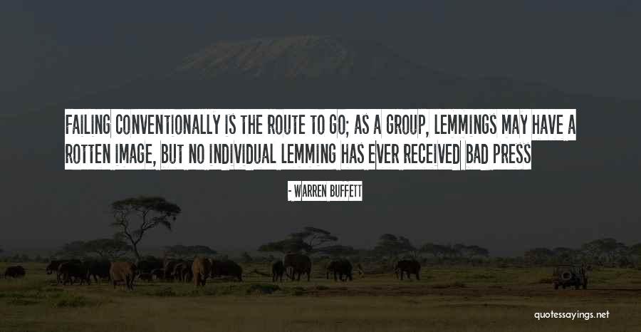 Conventionally Quotes By Warren Buffett Conventionally Quotes By Warren Buffett