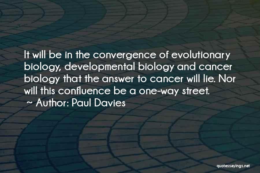 Convergence Quotes By Paul Davies