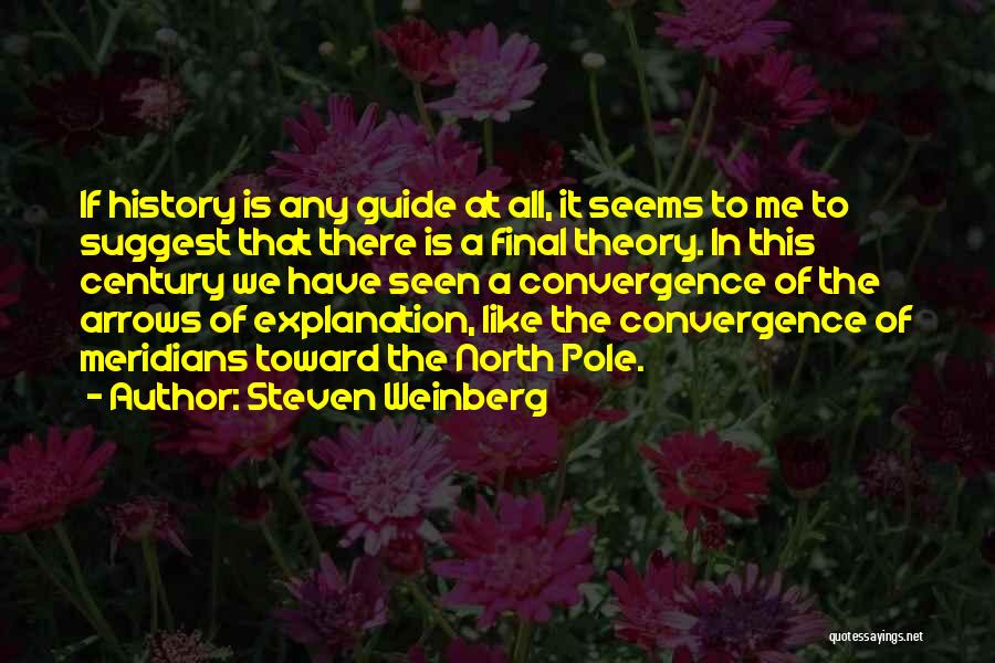 Convergence Quotes By Steven Weinberg