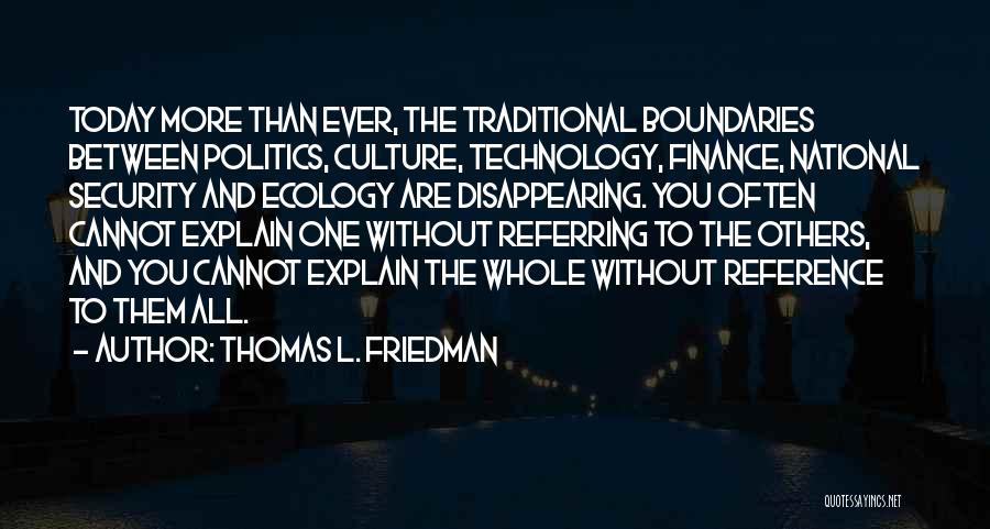 Convergence Quotes By Thomas L. Friedman