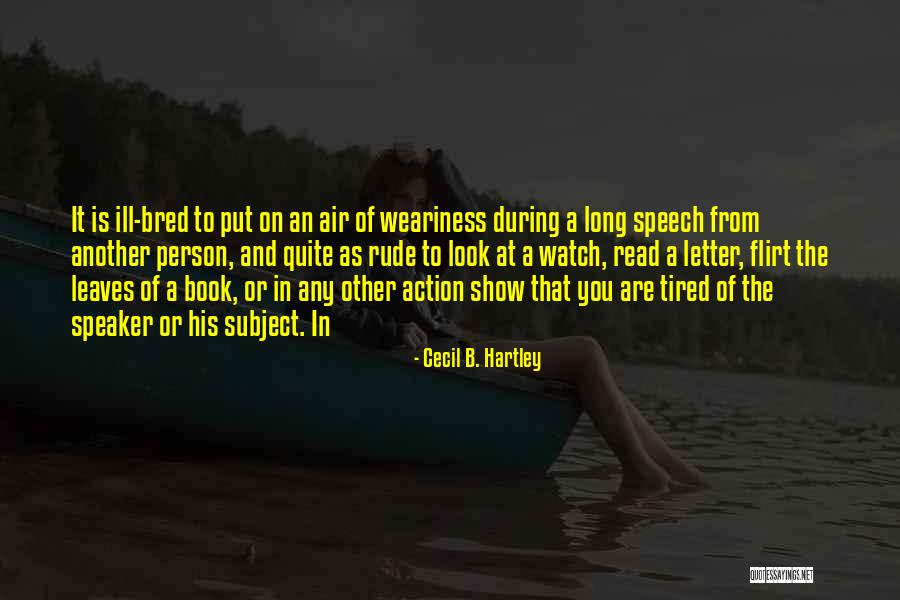 Conversar Significado Quotes By Cecil B. Hartley Conversar Significado Quotes By Cecil B. Hartley