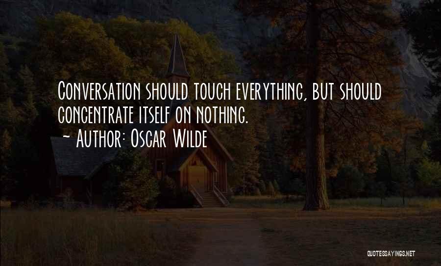 Conversation Communication Quotes By Oscar Wilde