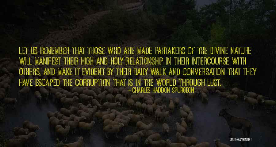 Conversation In Relationship Quotes By Charles Haddon Spurgeon Conversation In Relationship Quotes By Charles Haddon Spurgeon