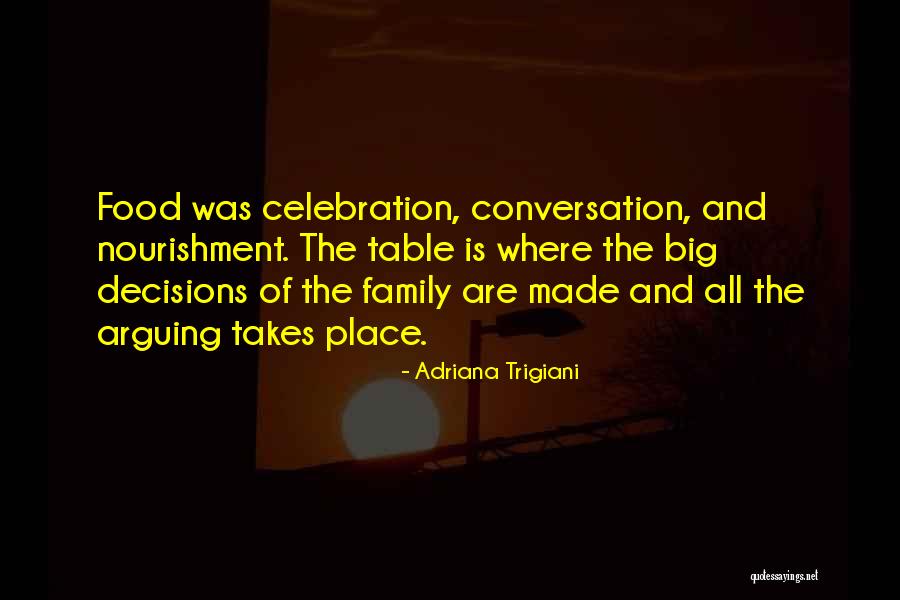 Conversation Is Food Quotes By Adriana Trigiani Conversation Is Food Quotes By Adriana Trigiani