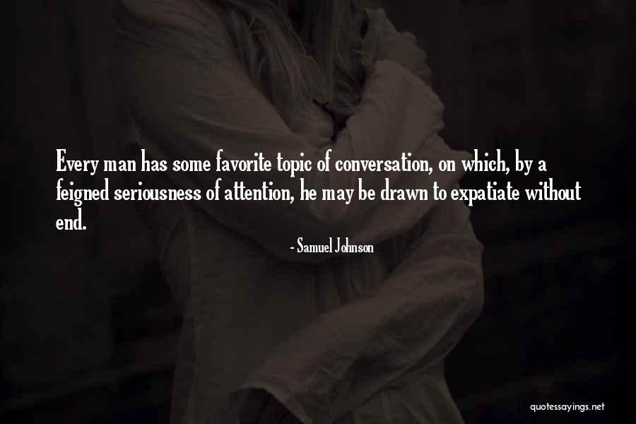 Conversation Topics Quotes By Samuel Johnson