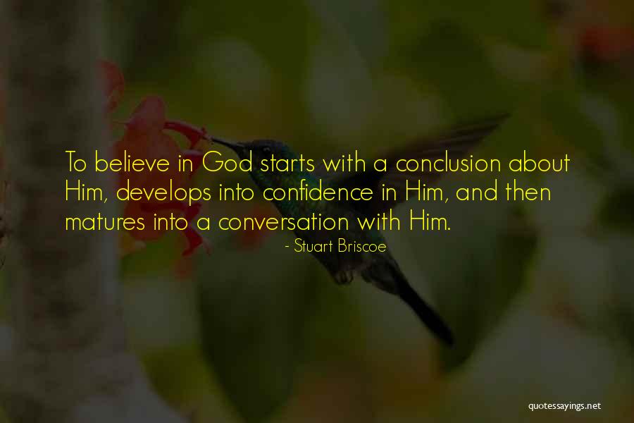 Conversation With God Quotes By Stuart Briscoe Conversation With God Quotes By Stuart Briscoe