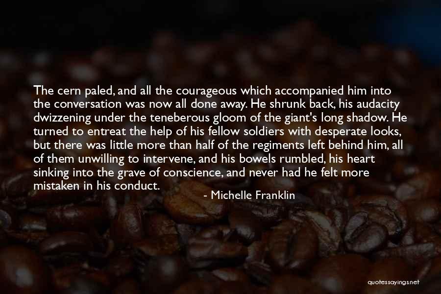 Conversation With Him Quotes By Michelle Franklin