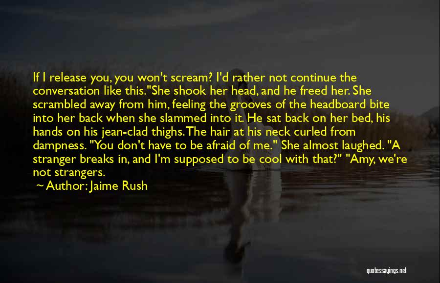 Conversation With Strangers Quotes By Jaime Rush