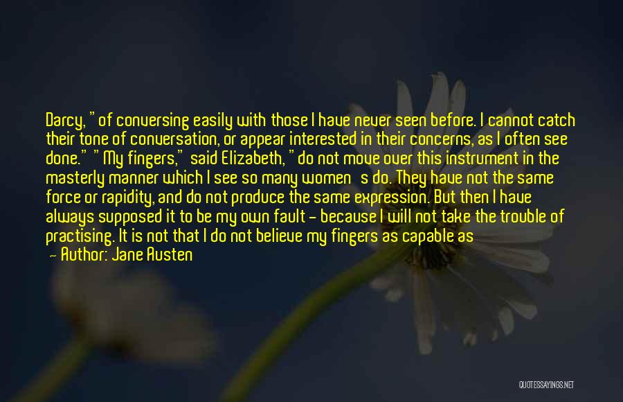 Conversation With Strangers Quotes By Jane Austen