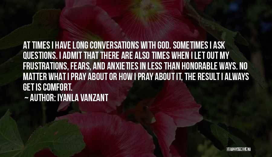 Conversations With God Best Quotes By Iyanla Vanzant