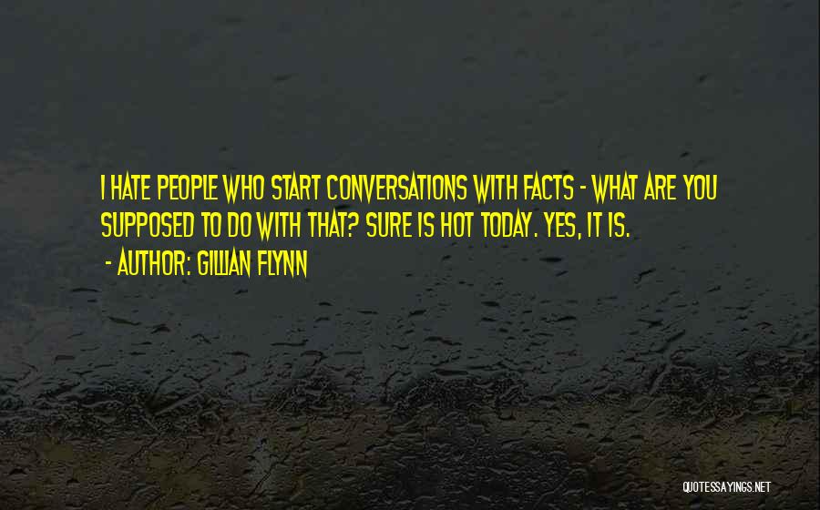 Conversations With Quotes By Gillian Flynn