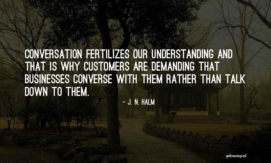 Converse Quotes By J. N. HALM Converse Quotes By J. N. HALM