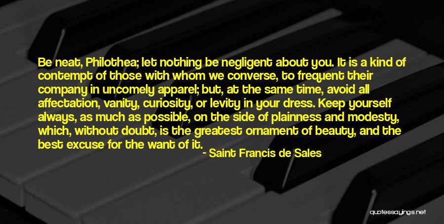 Converse Quotes By Saint Francis De Sales Converse Quotes By Saint Francis De Sales