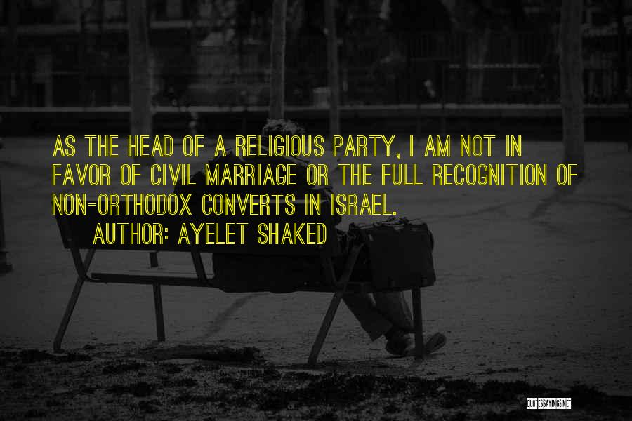 Converts Quotes By Ayelet Shaked