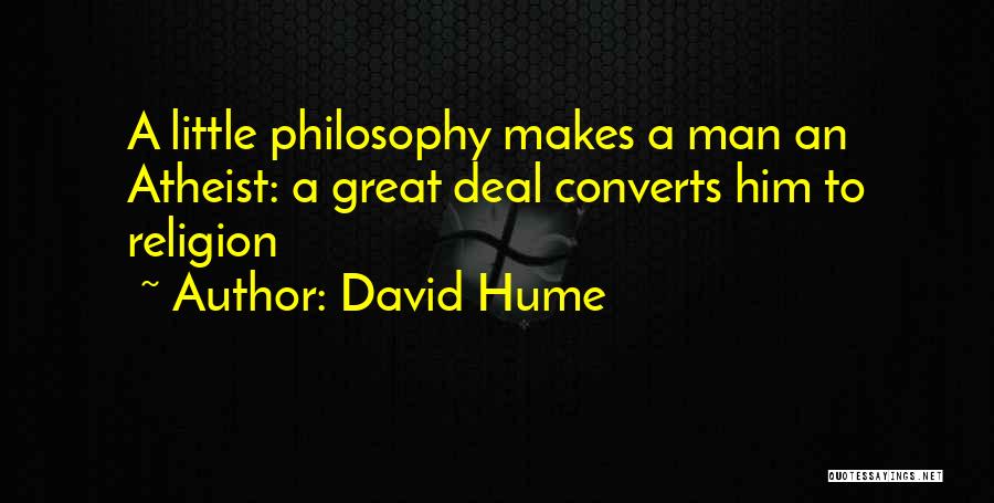 Converts Quotes By David Hume