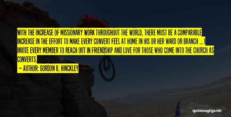 Converts Quotes By Gordon B. Hinckley