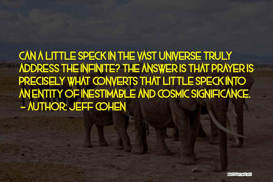 Converts Quotes By Jeff Cohen