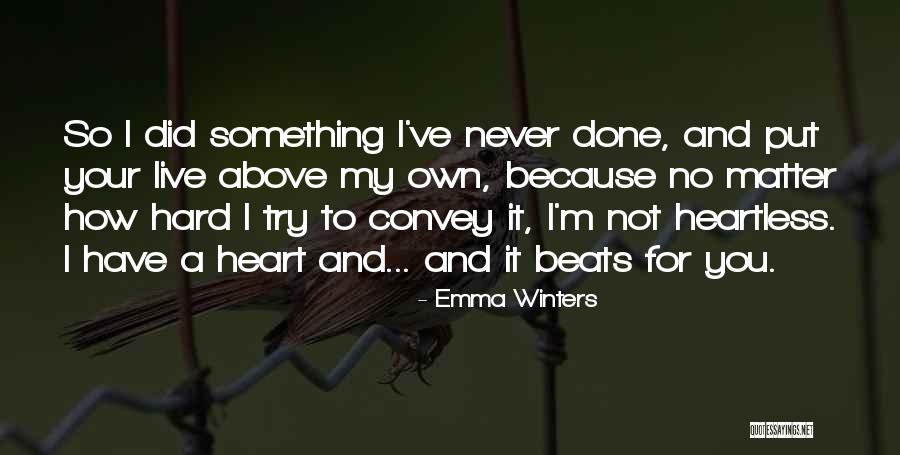 Convey Love Quotes By Emma Winters