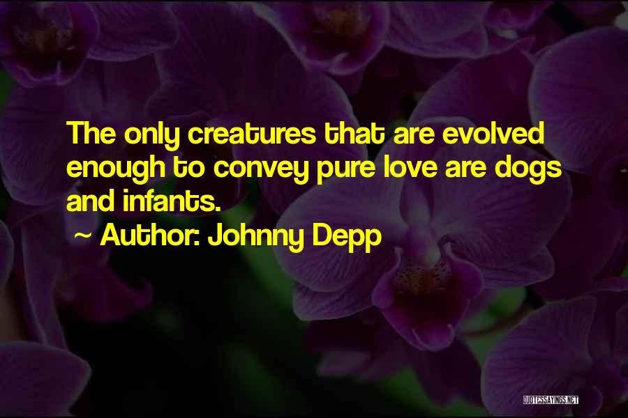 Convey Love Quotes By Johnny Depp