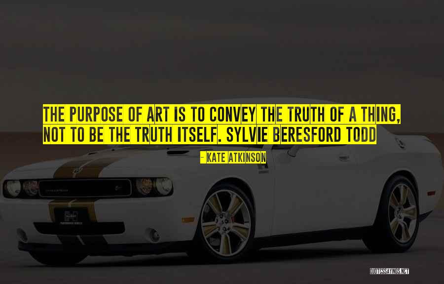 Convey Quotes By Kate Atkinson Convey Quotes By Kate Atkinson