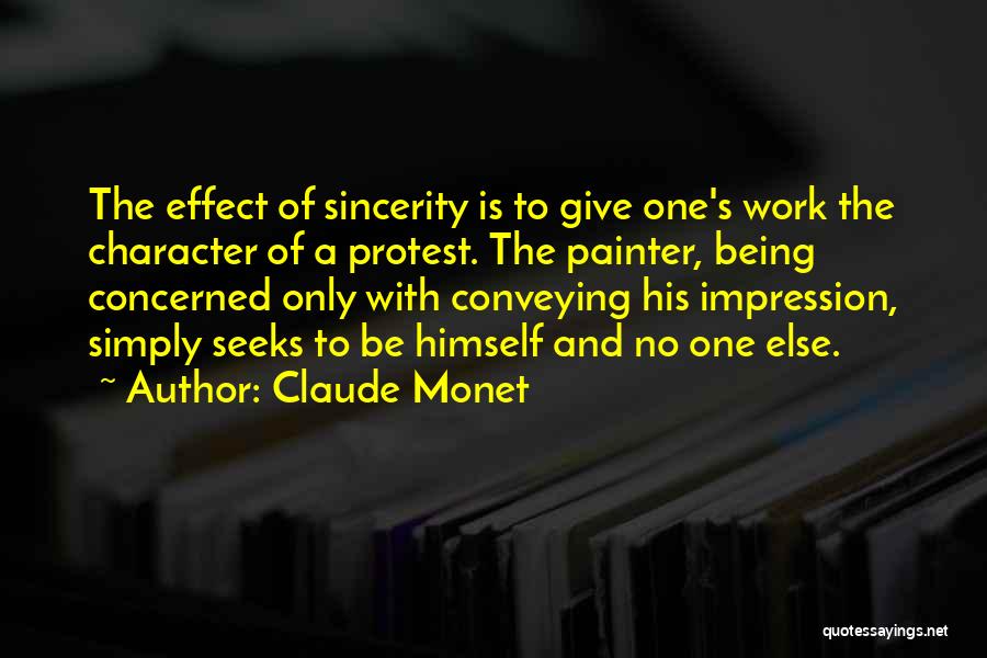 Conveying Quotes By Claude Monet