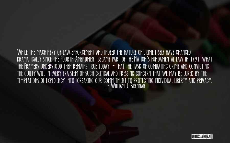 Convicting Quotes By William J. Brennan Convicting Quotes By William J. Brennan