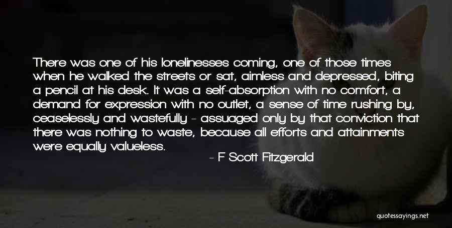 Conviction Of Self Quotes By F Scott Fitzgerald Conviction Of Self Quotes By F Scott Fitzgerald