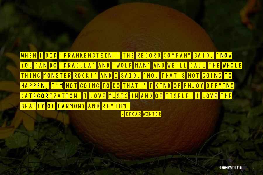 Convincente Significado Quotes By Edgar Winter Convincente Significado Quotes By Edgar Winter