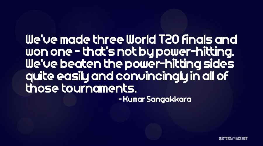 Convincingly Quotes By Kumar Sangakkara Convincingly Quotes By Kumar Sangakkara