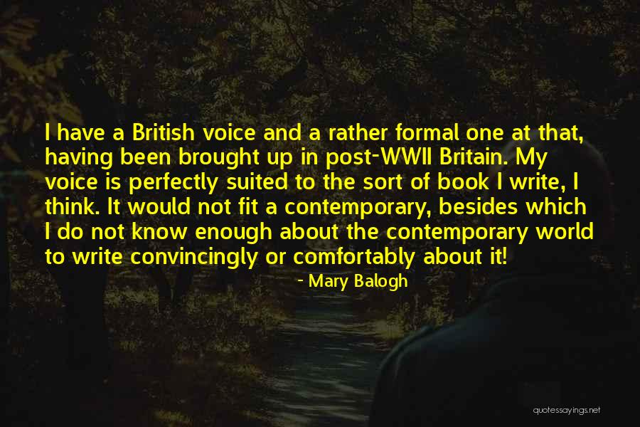 Convincingly Quotes By Mary Balogh Convincingly Quotes By Mary Balogh