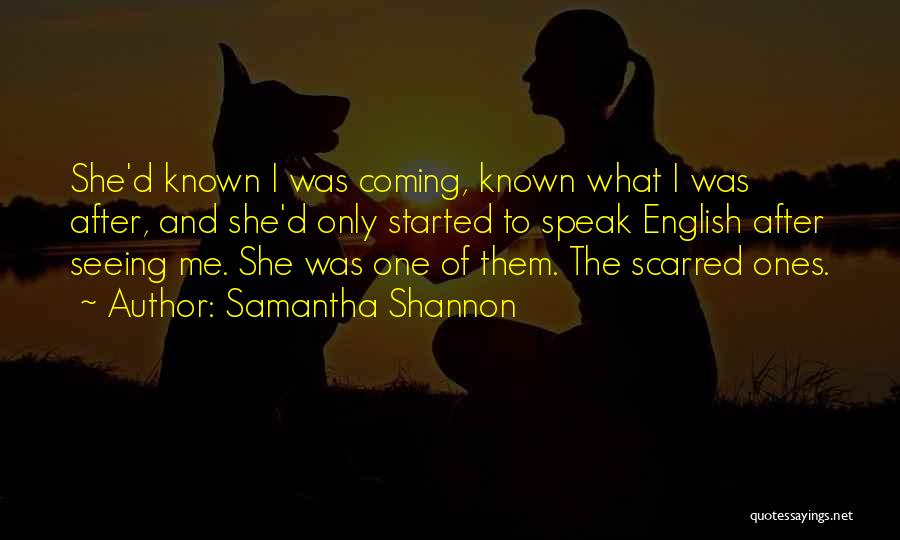 Convino Y Quotes By Samantha Shannon