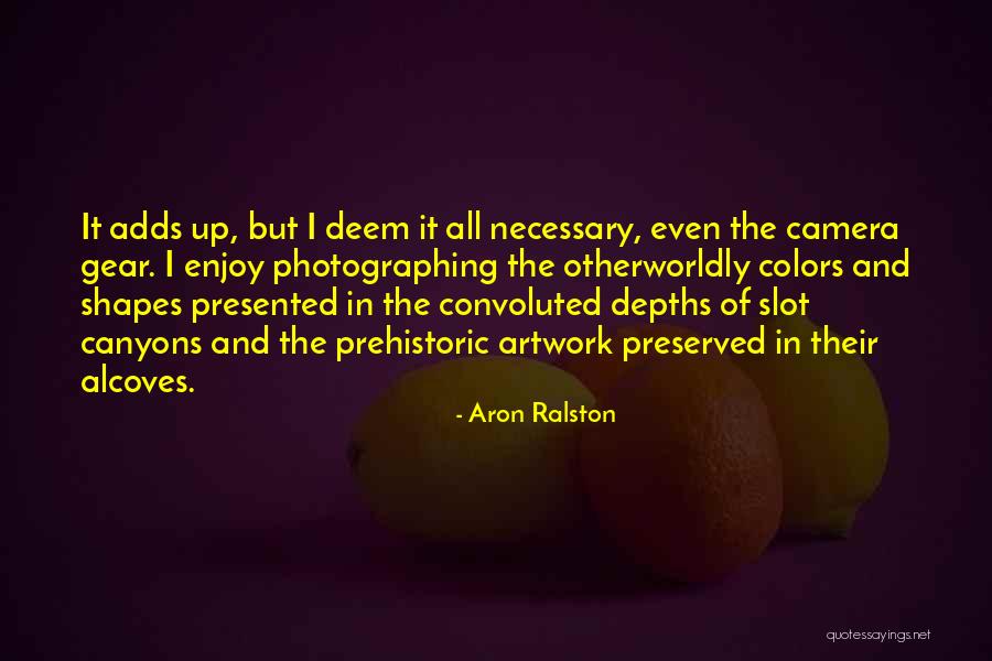 Convoluted Quotes By Aron Ralston