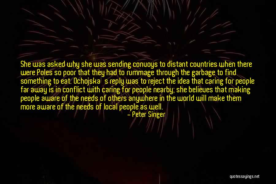 Convoys Quotes By Peter Singer Convoys Quotes By Peter Singer