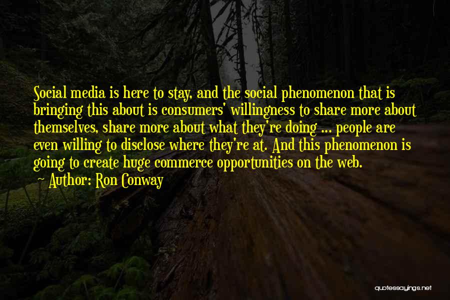 Conway Quotes By Ron Conway