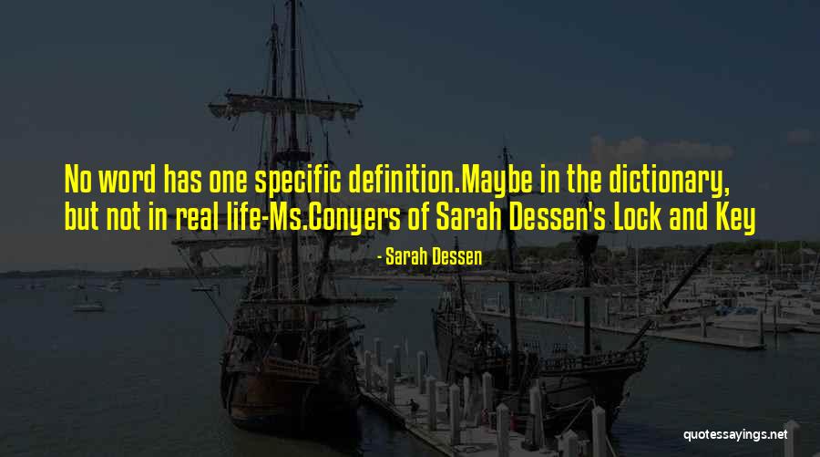 Conyers Quotes By Sarah Dessen Conyers Quotes By Sarah Dessen